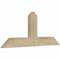 Ekena Millwork Portland Rough Sawn Timber Gable Bracket, Douglas Fir, 36"W x 15"H x 2"D x 4"F, 10/12 Pitch GBW036X15X0204POR00RDF - alternate 3